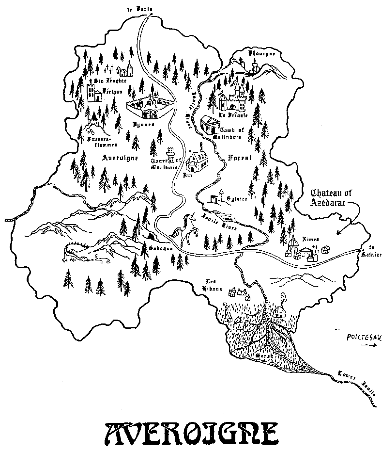 Averoigne Map