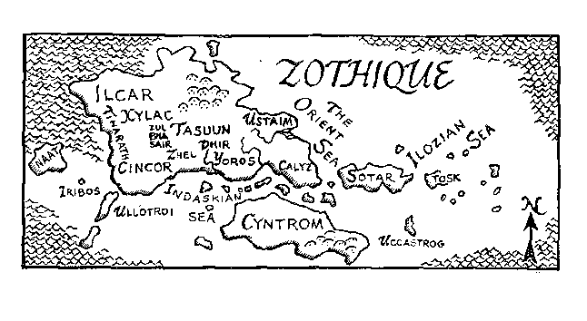Map of Zothique